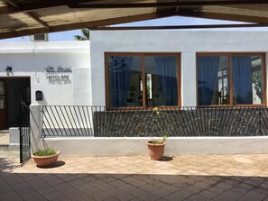 Façade de l’hébergement