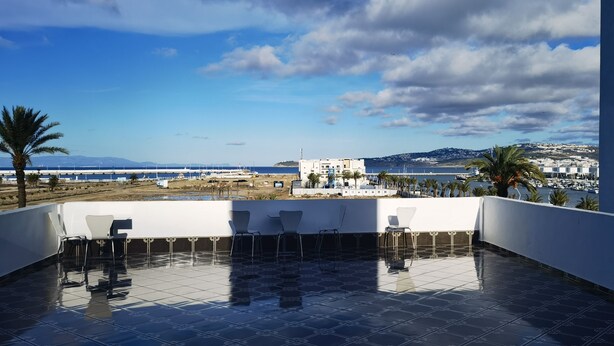 Terrace/patio - Hôtel Biarritz (Tangier)
