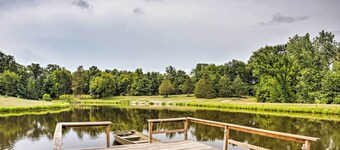Charming Berger Apt on 42-Acre Farm w/ Pool Access