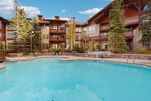 Indoor pool, a heated pool