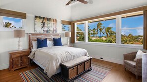 3 bedrooms, iron/ironing board, Internet, bed sheets - Kukuiula Cottage #36 By Parrish Kauai - spacious plantation style home w/ AC, po (Koloa)