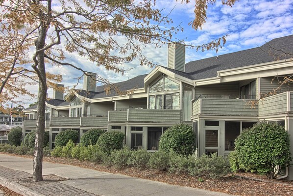 Exterior - Updated Condo | Dog Friendly | Downtown Charlevoix | Indoor/Outdoor Pool (Charlevoix)