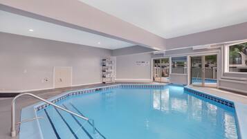 Indoor pool, a heated pool