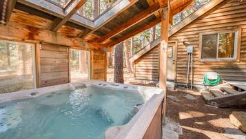 Idromassaggio all'aperto