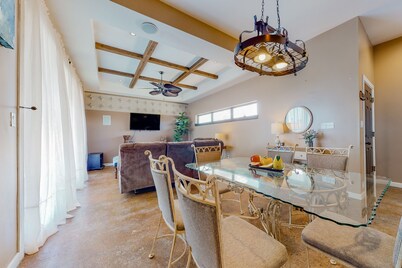 Modern Waterfront Home with Stunning Private Pool & Deck - Dog Friendly