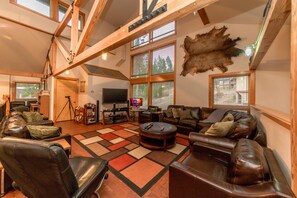 Interior - Private Retreat in the Woods on 20 Acres! Grand Lodge with 8 Studio Cabins!! (Cle Elum)