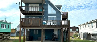 NÄRA stranden-4 sovrum, bara en kort promenad till stranden, Dog Friendly!