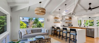 Private Hot tub & Steps from Hanalei Bay