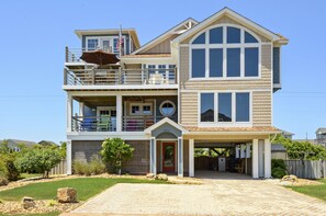 Exterior - SN10212-Remarkable with private pool, observation room, 4 BRs and pool table. (Nags Head)