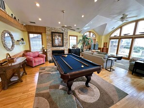 Game room - SN10212-Remarkable with private pool, observation room, 4 BRs and pool table. (Nags Head)