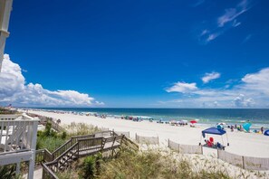 Aan het strand