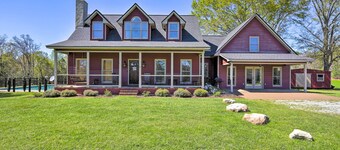 Pine Mountain Valley House w / Pool su 25 acri!