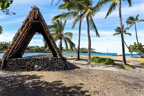 ビーチの近く
