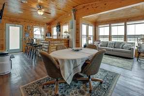 Dining - Montello Cabin on Buffalo Lake w/ Dock & Fire Pit! (Montello)