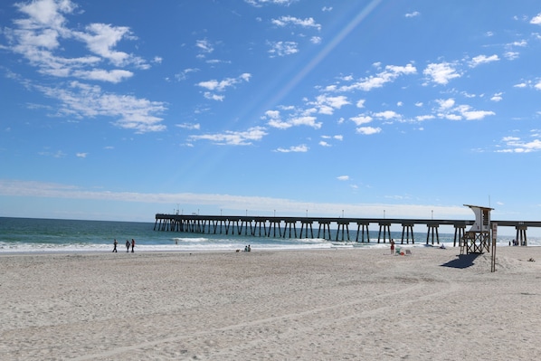 Beach nearby
