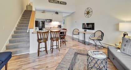 Pointes North Inn 207 | Updated | Downtown Charlevoix | Indoor/Outdoor Pool