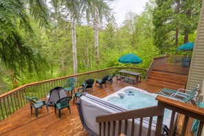 Bain à remous extérieur