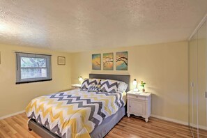 1 soverom, strykejern/-brett, internettilgang og sengetøy