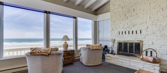 Hondvriendelijk, oceaan huis met toegang tot het strand, dek - op slechts enkele minuten van de stad