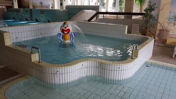 Indoor pool, outdoor pool