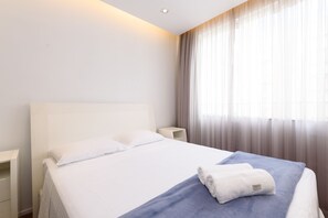 Apartment (BC-706 ) | 1 Schlafzimmer, Schreibtisch, Verdunkelungsvorhänge, Bettwäsche