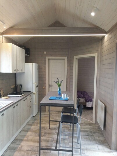 Homestead, all equiped summer house, serenity, near forest and fields, sauna