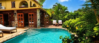 Havutsikt Romantisk Villa Tropisk Paradis Min. Rodney Bay Strender Gratis Shuttle
