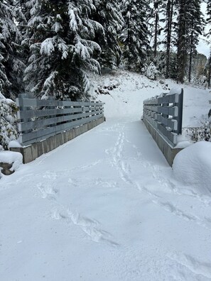 Property grounds - Well appointed with Hot tub and steps to lift access! (Sandpoint)