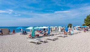 Tæt på stranden