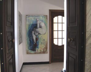 Interior detail - Artist's Room (with a view) (Genova)