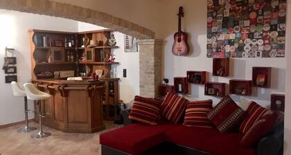 Modern open space tavern, with shared garden use