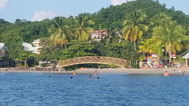 Beach nearby - Seasonal rental TROIS-ÎLETS Martinique Residence - Swimming pool - Beach - Calme. (Trois-îlets)