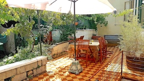 Restauration en plein air
