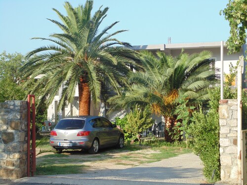 The house is on a peaceful place