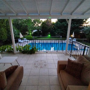 Outdoor pool - Luxury Villa with Private Pool, Manicured Gardens & Free WIFI Unlimited (Fethiye)