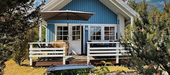 Holiday house with 3 bedrooms directly on the Useriner See with bathing beach, fireplace