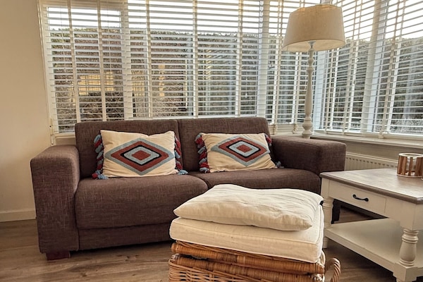 Living room with garden view.