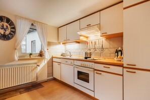 Fridge, microwave, oven, stovetop - Feel-good holiday home for smaller groups in Sankt Andreasberg (St. Andreasberg)