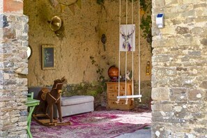 Property grounds - Glatigny Farmhouse - Close to sandy beach, beautiful and unique farmhouse. (La Haye)