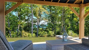 Terrace/patio - Luxury Vacation Rental Home in Prince Edward County Ontario (Prince Edward)