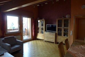 Fernseher, Videospiele, DVD-Player, Bücher