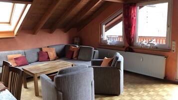 TV, video games, DVD player, books