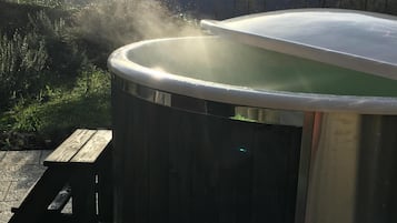 Idromassaggio all'aperto