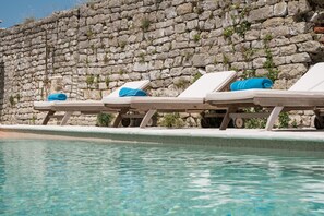 Außenpool, beheizter Pool