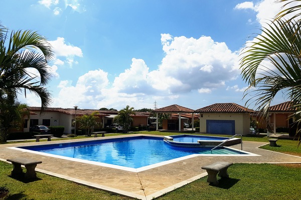 Condominium's pool 3 short blocks away from home