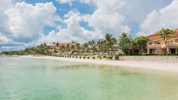 Sun loungers, beach towels