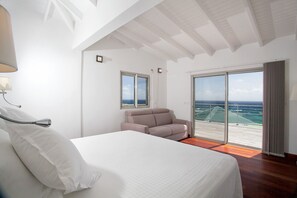 2 bedrooms, in-room safe, iron/ironing board, free WiFi - Les Alizés, magnificent villa with breathtaking view (Oyster pond)