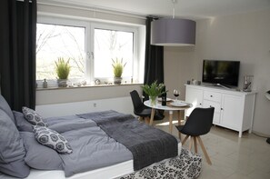 1 Schlafzimmer, Bügeleisen/Bügelbrett, kostenloses WLAN, Bettwäsche