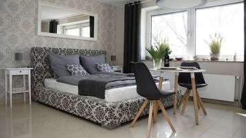 1 Schlafzimmer, Bügeleisen/Bügelbrett, kostenloses WLAN, Bettwäsche