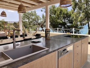 Property grounds - Villa Arcipelago with access to the beach (Cefalù)